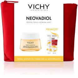 Vichy Neovadiol Menopause nappali krém dúsító és feltöltő hatással, 50 ml + Dercos Energy+ sampon 50 ml + Fluid Capital Soleil UV-AGE napi SPF50+ 15 ml