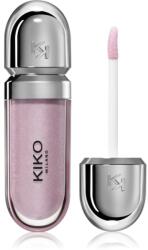 KIKO 3D Hydra Lipgloss hidratáló ajakfény 3D hatással árnyalat 27 Pearly Lavender 6.5 ml