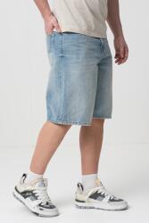 Only & Sons Only & Sons, Organikus pamut farmer rövidnadrág középmagas derékrésszel, Világoskék, XL (22032958-LIGHT-BLUE-DENIM-XL)