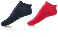 Tommy Hilfiger Tommy Hilfiger, Bokazokni szett - 2 pár, Sötétpiros, Tengerészkék, 39-42 (342023001-085-39-42)