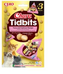 Inaba Foods Churu Cat Tidbits Recompense Pentru Pisici Cu Ton Si Somon, 3 x 12 g