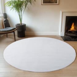 Ayyildiz Teppiche Joy Szőnyeg, Fehér, Kerek, Átmérő 160 cm (78767)