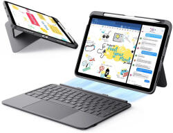 ESR iPad Air 4 (2020) / Air 5 (2022) / Air 11 (2024) / Air 11 (2025) / Air 11 (2026) Sötétszürke ESR Flex billentyűzet tok