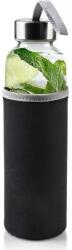 Vilde Vilde, Üveg kulacs, Neoprén tetővel, 490 ml, Üveg, Fekete (139296)