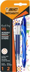 BIC Gel-ocity Quick Dry rollertoll, Gyorsan száradó, 0.7 mm, Kék + 2db utántöltő (951757)