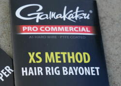 Gamakatsu Carlig Gamakatsu XS Method Hair Rig Bayonet nr. 14 0.19mm 10cm 8buc (GK.185247.1411.19)