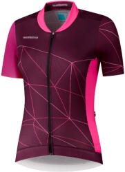 Shimano Sagami Jersey Purple Női kerékpáros mez L