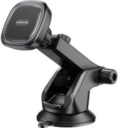 BOROFONE Car holder BH97 NT Ice mágneses telefontartó tapadókoronggal fekete