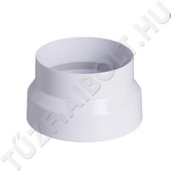 Alföldi-MAGYAR Alu füstcső bővítő 70-76 FEHÉR (A05FB7076)