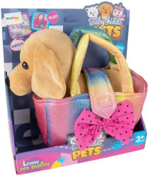 MalPlay Plüss kutya táskában