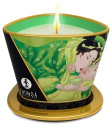 Shunga masszázsgyertya, zöld tea, 170 ml (2335)