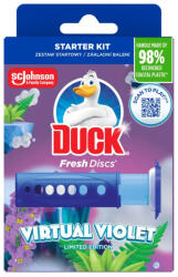 DUCK Fresh Discs WC-öblítő korong Virtual Violet 36ml
