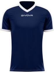 Givova Revolution Sport póló, sötétkék / fehér, XL (MAC04.0403.XL)