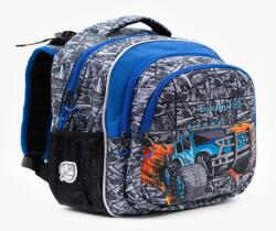 budmil Ergonómiai táska szürke - kék mintás v2 (10220013-012243-0000)