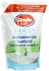 Bradoline Bradolife antibakteriális tusfürdő utántöltő Family 800ml