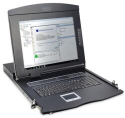 Digitus Consola TFT modularizata, Digitus, 43.2 cm, DS-72210-1GE, Negru (DS-72210-1GE)