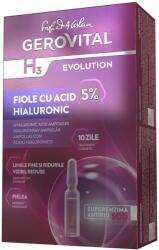 Gerovital H3 Evolution 5% Hialuronsav ampullák, 10 db x 2 ml