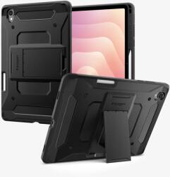 Spigen Samsung Tab S11 5G SPIGEN TOUGH ARMOR PRO műanyag telefonvédő ütésállóság, ceruza tartó, FEKETE (ACS10211)