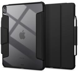 Spigen air skin pro tabletvédő álló, eco bőr hatású, aktív flip, oldalra nyíló, trifold, asztali tartó, ceruza tartó, fekete, kompatibilis: Apple IPAD Air 13, 2025, / IPAD Pro 12.9, 2018, / IPAD Air 13, 2024