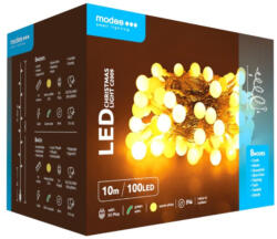 Modee Karácsonyi LED Füzér Berry Plastic Adapteres (ML-C2009)