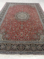 Nílus Vintage Perzsa szőnyeg (20) Kashan Bordó -Kék 300x400cm