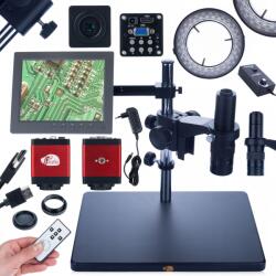 Rosfix Earth Pro MCEP-0.5X digitális mikroszkóp + Scorpius Pro KMSP-HDMI-USBI kamera + megvilágító + Draco Red kamera