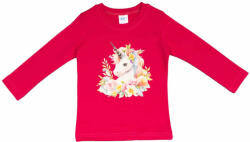 Asti Hosszú ujjú kislány póló cuki Unikornis mintával