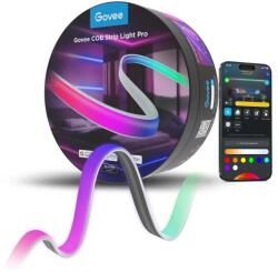 Govee Bandă LED RGBIC+W inteligentă Govee COB H61E5 Pro, 3m, 1260 LEDs/m, Alexa, Google Asistant, Matter, Bluetooth, Wi-Fi, clasa G (6974316990369)