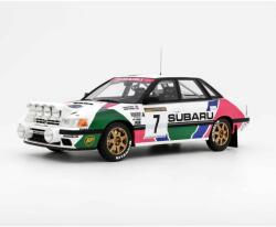  Subaru Legacy Rs GR. A - 7 Rally Sweden C. McRae fehér 1992 modellautó 1: 18