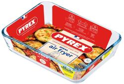 Pyrex Hőálló tál air fryerhez négyszögletes 19x14x5 cm (3426470302845)