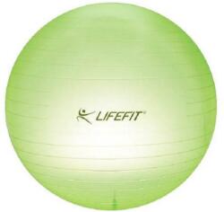 LIFEFIT® LifeFit átlátszó fitnesz labda 65 cm, zöld