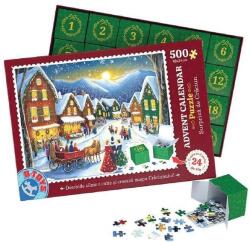 D-Toys Puzzle Advent Calendar Model 1, 500 piese Puzzle