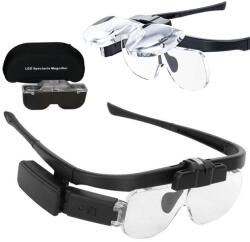  Szemüveg Nagyító LED Világítással 4, 5x