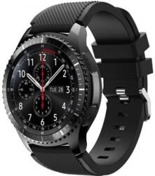 MYBANDZ silicon curea de ceas 22mm negru (22SKU6100)