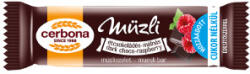 Cerbona Müzliszelet Étcsokoládé-Málna 20 g