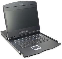 ASSMANN Consola TFT modularizata, Digitus, 48.3 cm, 19 ", DS-72211-1GE, Negru (DS-72211-1GE)