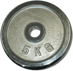 Kubisport krómozott tárcsa 5 kg - 30 mm Súlytárcsa