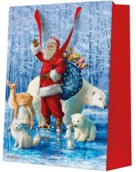  Paw Ajándéktasak Télapó nagy 30x41x12 cm (5906360920024)