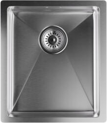 Klarstein TitanSteel Konyhai mosogató 45 x 39 cm (H x Sz) rozsda-, karc-, és hőálló felülettel (SIK1-TitanSteel-3440) (SIK1-TitanSteel-3440) - klarstein