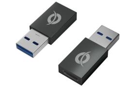 Conceptronic átalakító - DONN10G (USB-A 3.0 to USB-C, fekete) (DONN10G) - pcx