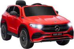 Homcom elektromos autó 3-8 éves gyerekeknek távirányítóval, fényszórókkal és kürttel, piros és fekete színben