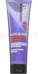 Fudge Professional Clean Blonde Violet-Toning Shampoo tonizáló sampon szőke hajra 250 ml