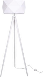  Modern állólámpa, Háromszögű Lámpabúra, Fa