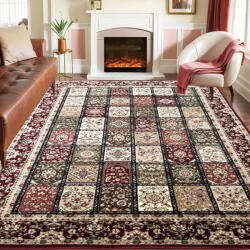  Klasszikus szőnyeg Mashed kazettás (Red) 240x330cm Bordó