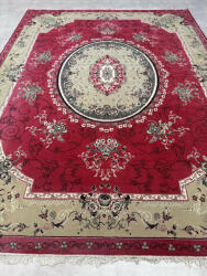  Vintage Perzsa szőnyeg (10) Isfahan Piros 300x400cm