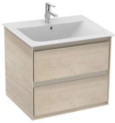 Ideal Standard Connect Air - Szekrény a mosdókagyló alatt, 600x440x517 mm, dekor világos fa/világosbarna matt E0818UK (E0818UK)