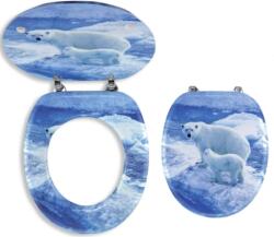 FERRO Prestige - WC-ülőke, MDF, színes dekorációval WC/MEDVEDI (WC/MEDVEDI)