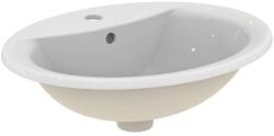 Ideal Standard Alpha - Mosdókagyló 55x44 cm, túlfolyóval, csaptelep lyukkal, fehér színben R194101 (R194101)