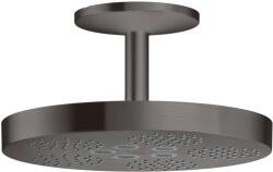 Hansgrohe One - Fejzuhany, átmérő 28 cm, csiszolt fekete króm 48493340 (48493340)