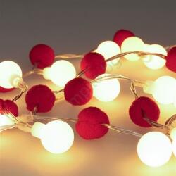 Solight 1V292 - LED гирлянд 20xLED/2xAA, 1, 8 m, топла бяла светлина (SL1731)
